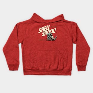 Sloth Catching A Ride On A Snail Tee Kids Hoodie